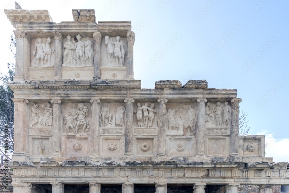 Aphrodisias was a small ancient Greek city in western Anatolia, Turkey. Aphrodisias was a small ancient Greek city in western Anatolia, Turkey.