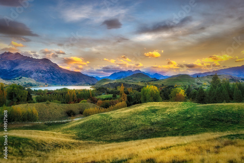 Sunset in the Arrowtown Hills