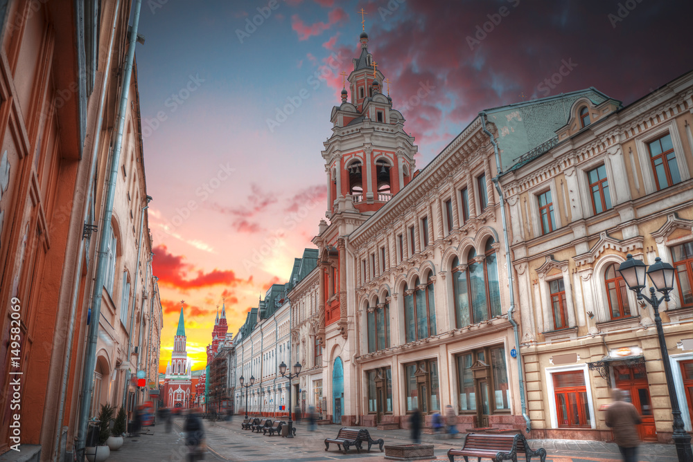Fototapeta premium center of Moscow