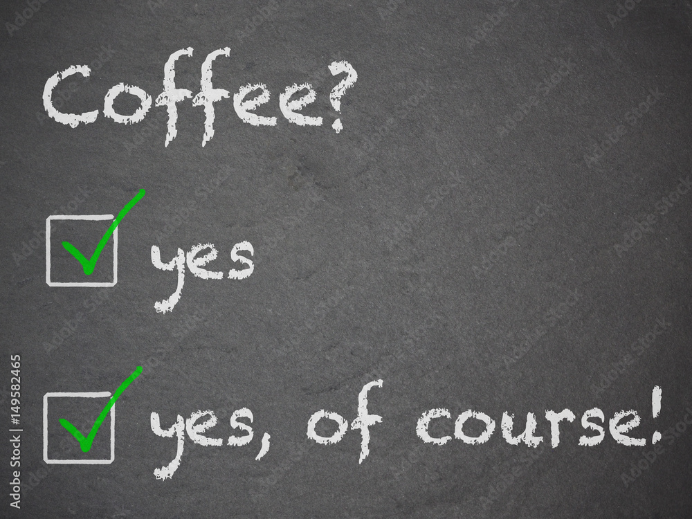 Obraz premium coffee?