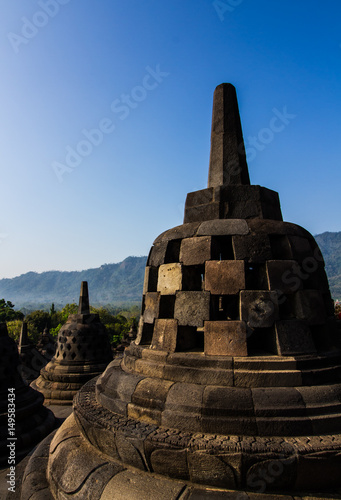 stupas of Borobudur