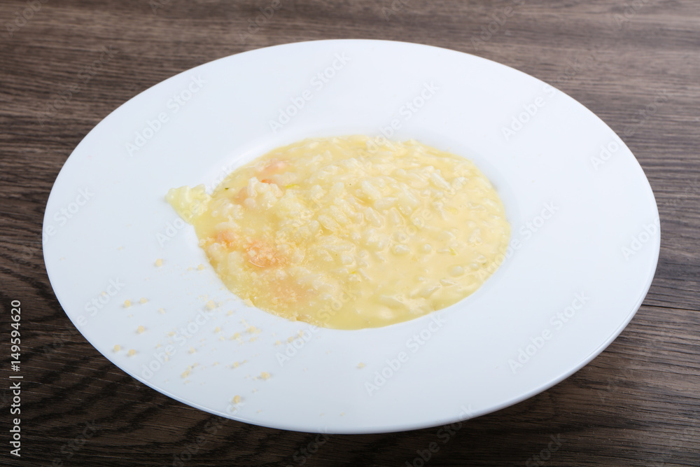 Risotto with prawn Risotto with prawn