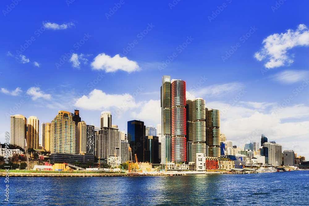 Obraz premium Sy Barangaroo CBD z Ship