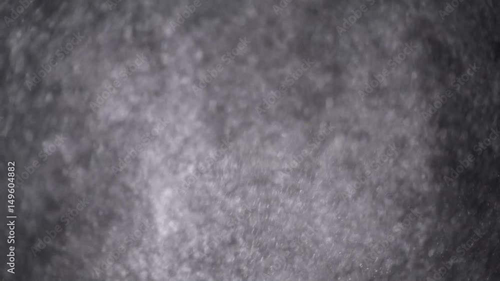 White powder exploding isolated on black White powder exploding isolated on black