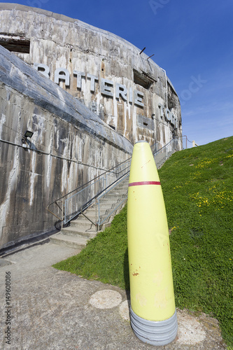 Batterie Todt, Musee du Mur de Atlantique, Cap Gris Nez, Cote d'Opale Area, Pas de Calais Department, Nord-Pas de Calais, France