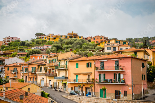Dans les rues de Porto Santo Stefano en Toscane © Gerald Villena