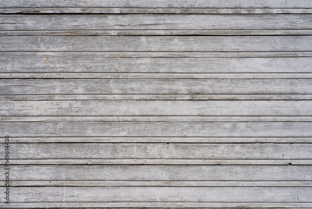 Old gray wooden boards background
