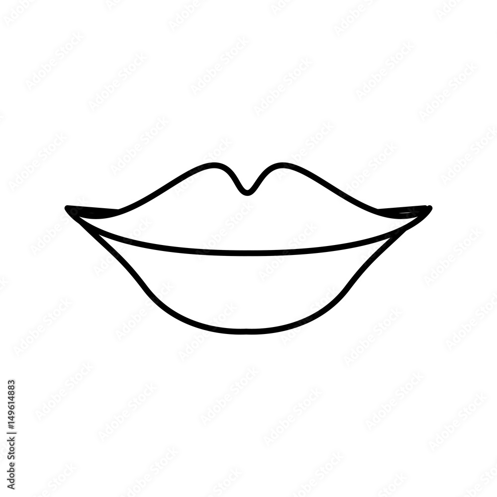sexy female lips icon vector illustration design sexy female lips icon vector illustration design