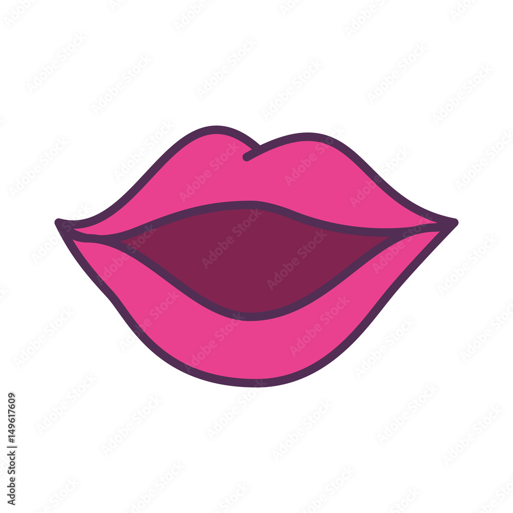 sexy female lips icon vector illustration design sexy female lips icon vector illustration design