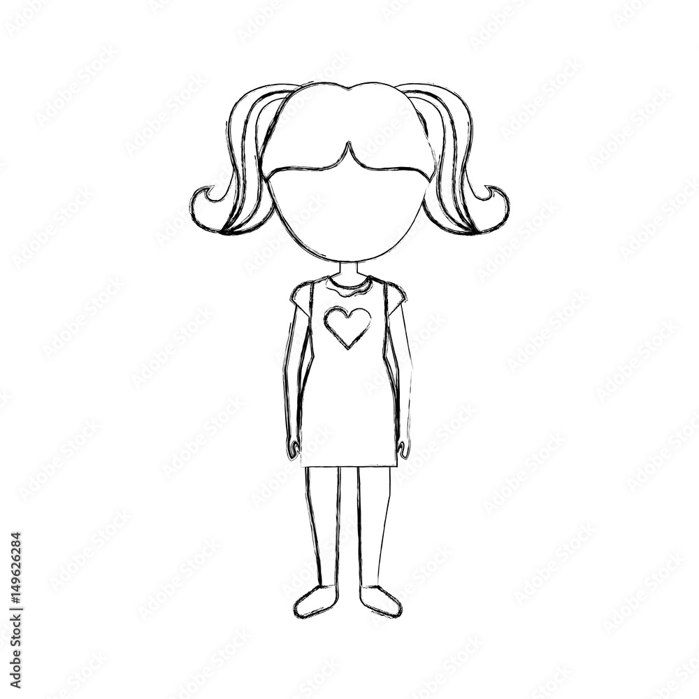 cute little girl student vector illustration design cute little girl student vector illustration design
