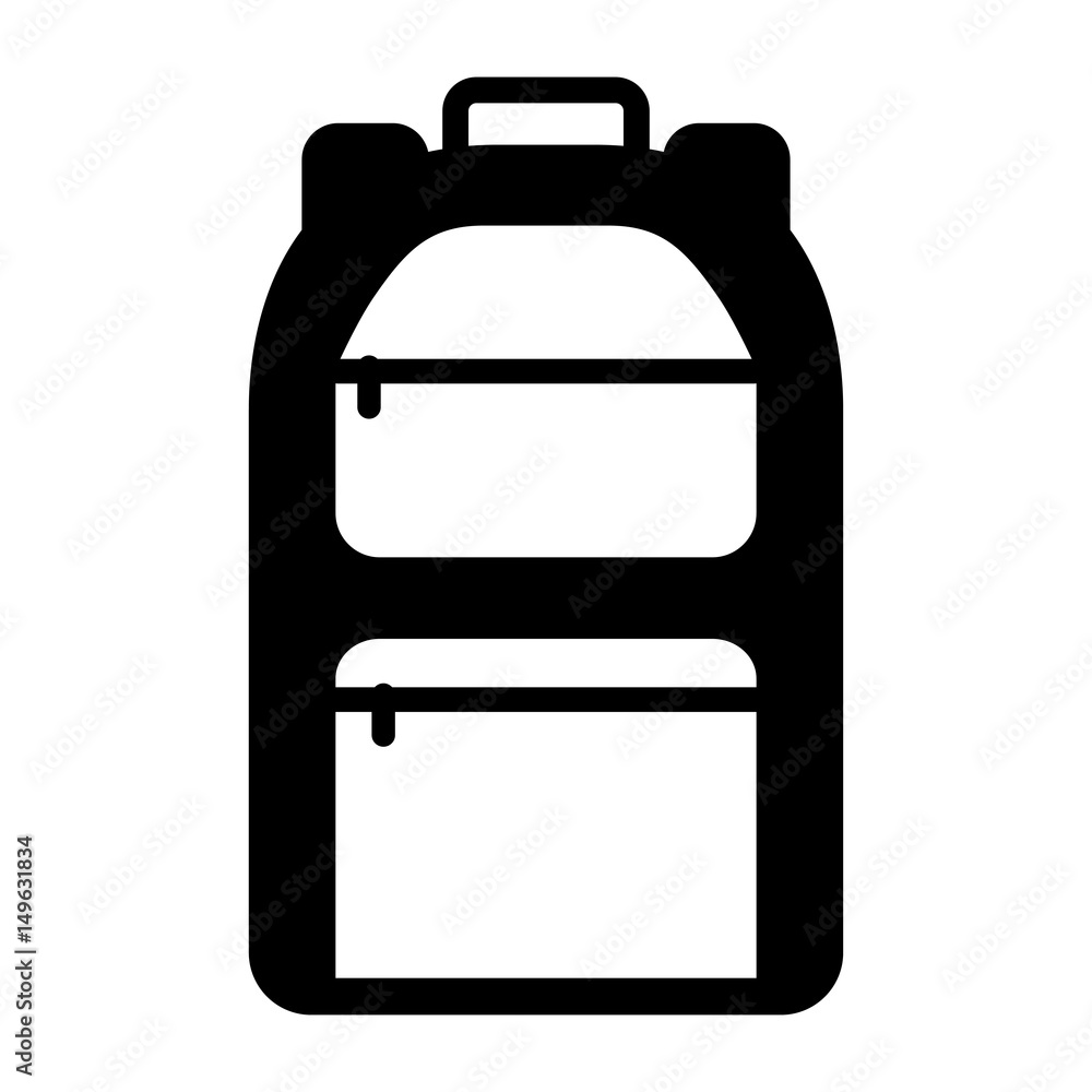 camping bag travel icon vector illustration design camping bag travel icon vector illustration design