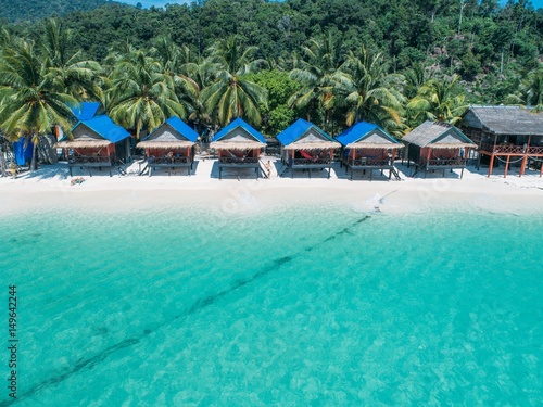 Koh Rong from above photo