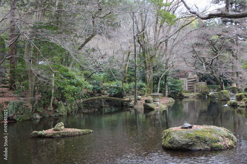 岐阜公園の庭園