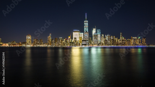 Fototapeta Naklejka Na Ścianę i Meble -  New York City bei Nacht