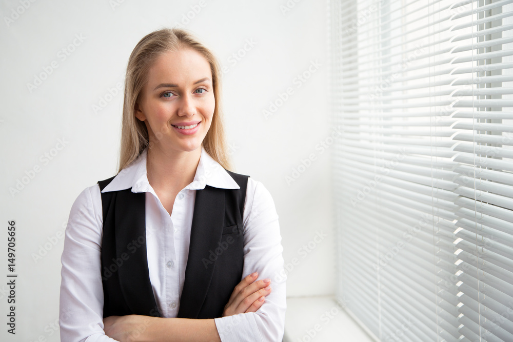 Portrait of a business woman. Portrait of a business woman.