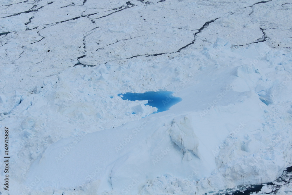 Glaciers from the sky - cessna tour in Ilulissat, Greenland Glaciers from the sky - cessna tour in Ilulissat, Greenland