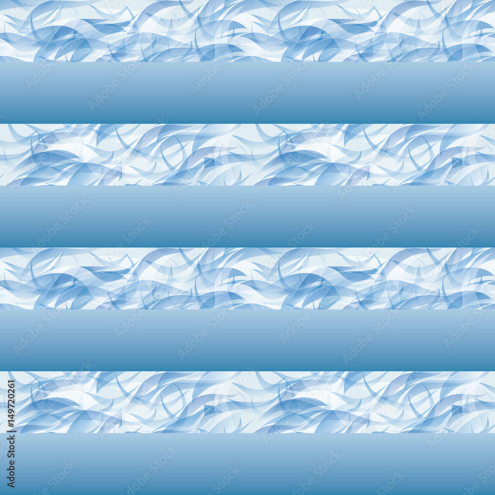 Water seamless pattern, vector illustration