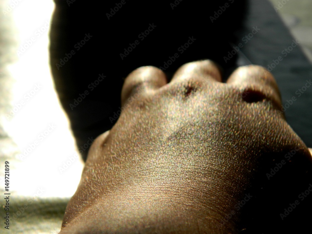 Naklejka premium Beautiful human skin