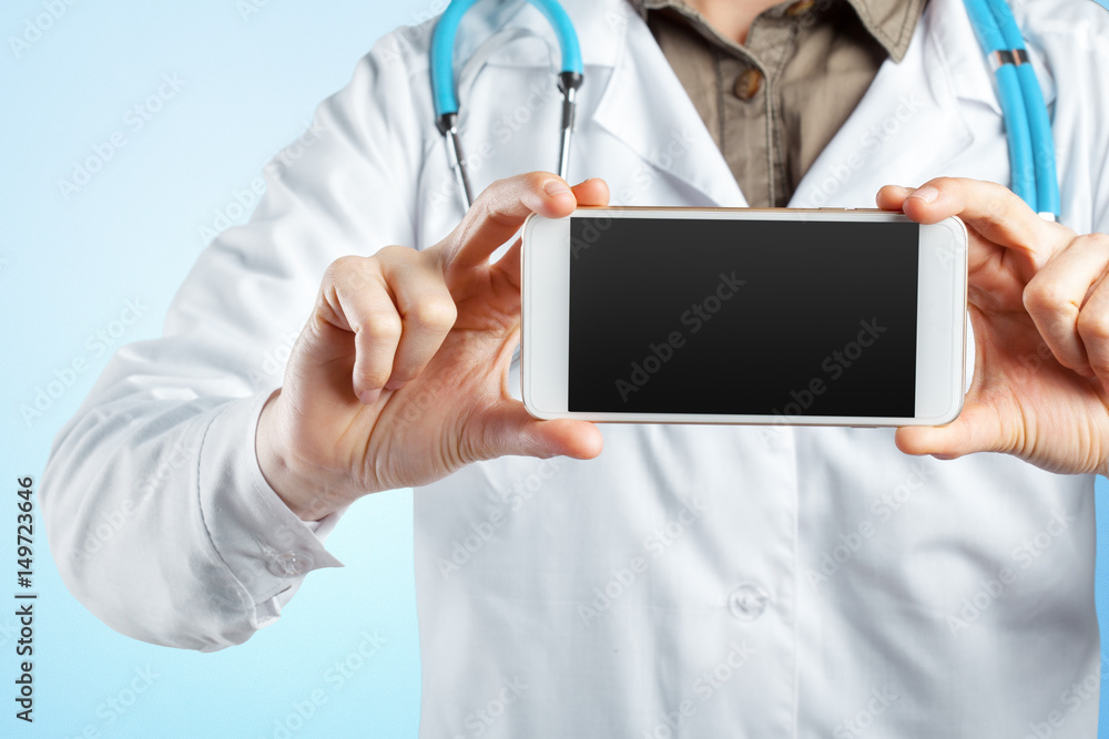computer tablet in the hands of doctor computer tablet in the hands of doctor