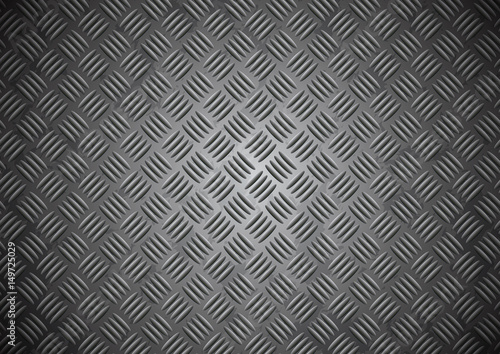 Abstract stainless steel floor plate background