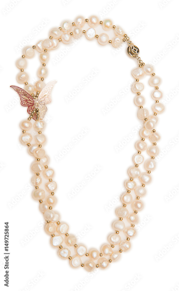 Obraz premium Woman jewellery isolated on white background