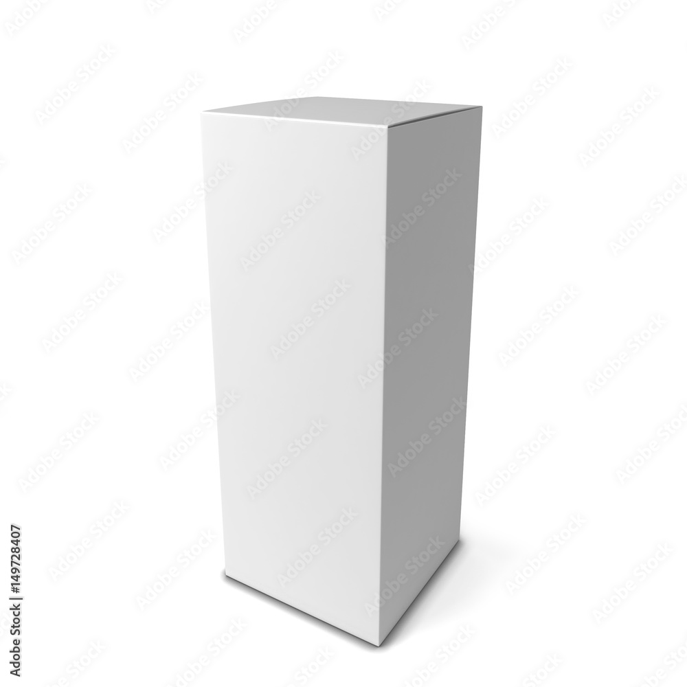 Blank tall box Blank tall box