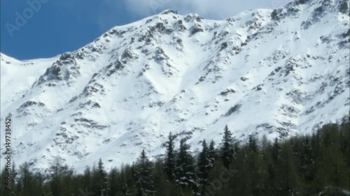 Wallpaper Mural Alps snowy mountains Torontodigital.ca