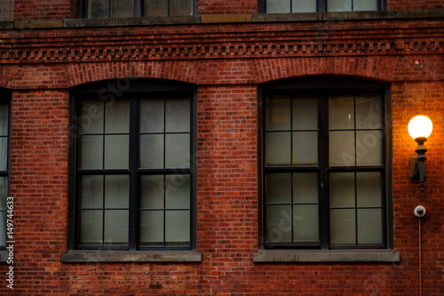 Red Brick Building and window