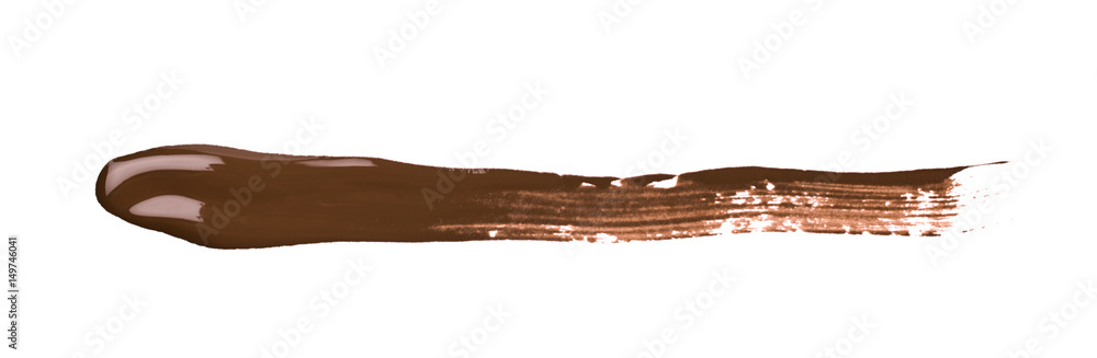 Line stroke of paint isolated Line stroke of paint isolated