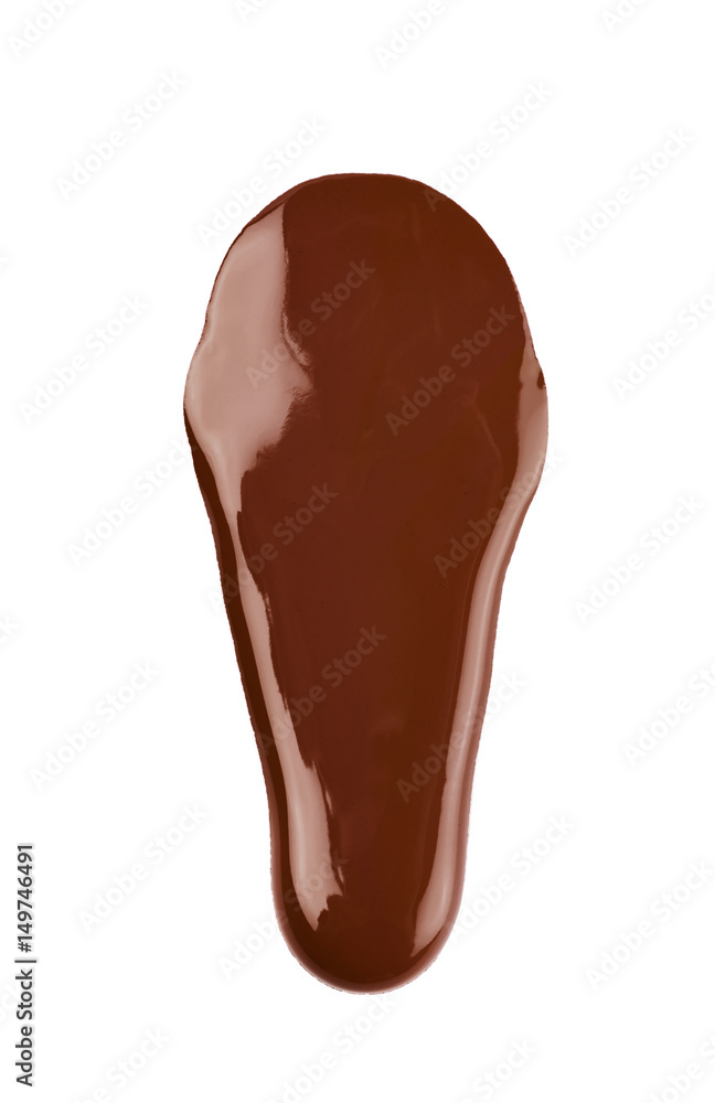Puddle of paint isolated Puddle of paint isolated