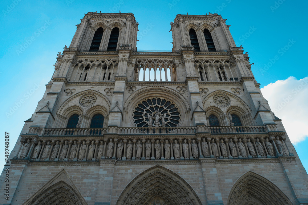 Notre Dame de Paris Cathedral, Paris, France
