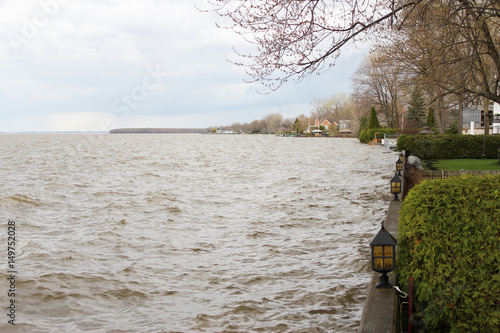 Flooded Area in Pointe-Calumet, Quebec
