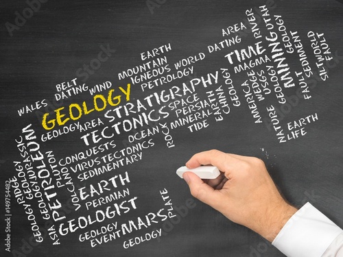 Принти на полотні Geology
