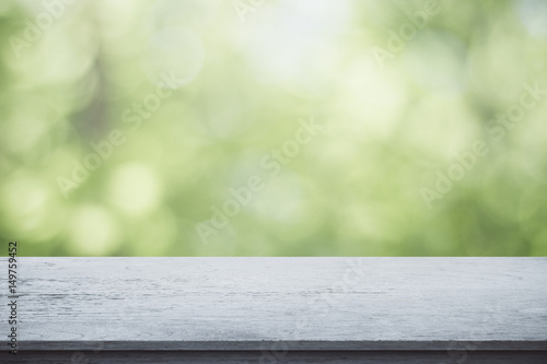 Empty aged wooden surface