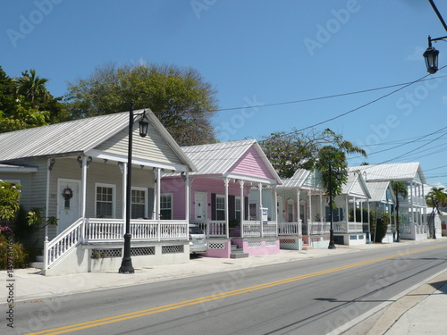 Fototapeta Naklejka Na Ścianę i Meble -  Colorful houses of Key West