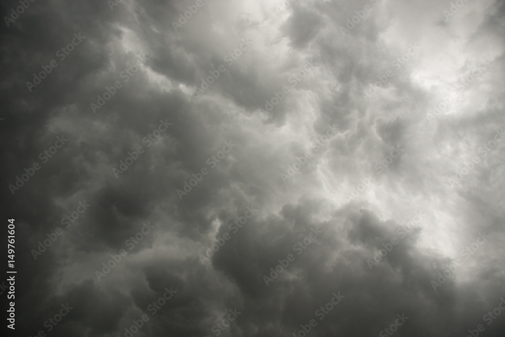 Obraz premium Dark storm clouds