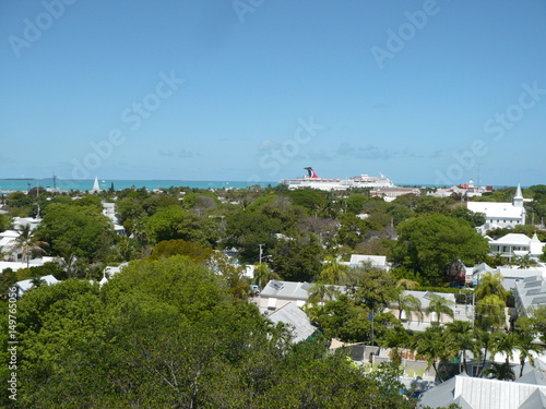 Key West as seen from the lighthouse photo