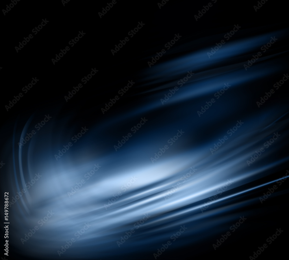 Fototapeta premium Abstract blue background
