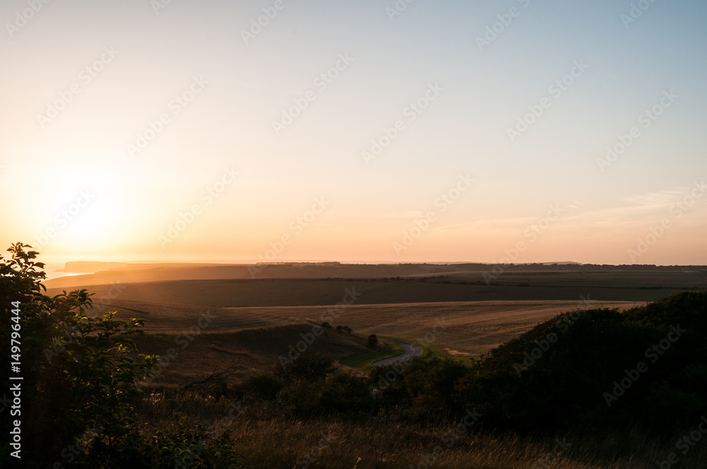 Sunset South Downs Sunset South Downs