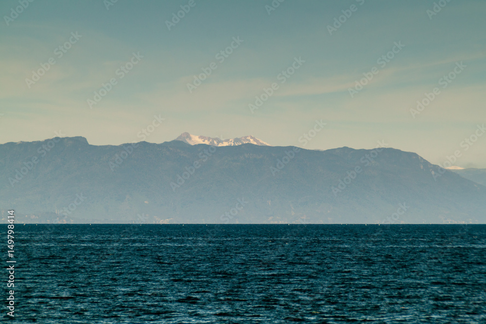 Mountains near Puerto Montt city, Chile