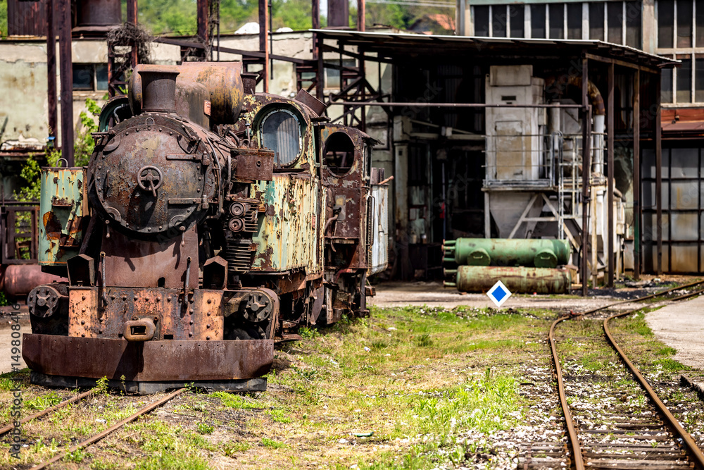 Fototapeta premium Vintage railway