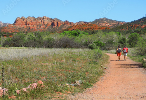 Hiking in Red Rock National Park in Sedona