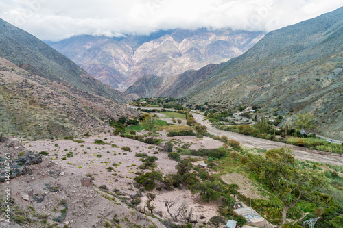 Valley near Purmamarca village, Argentina photo