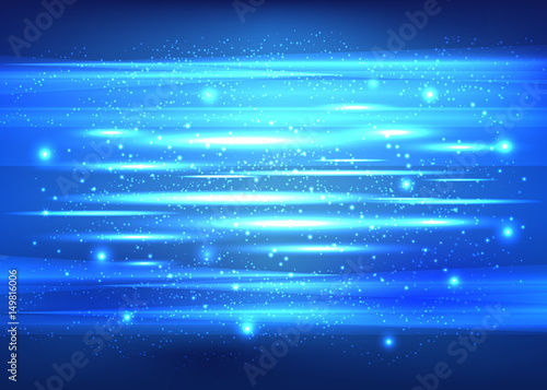 Blue abstract background. Vector illustration