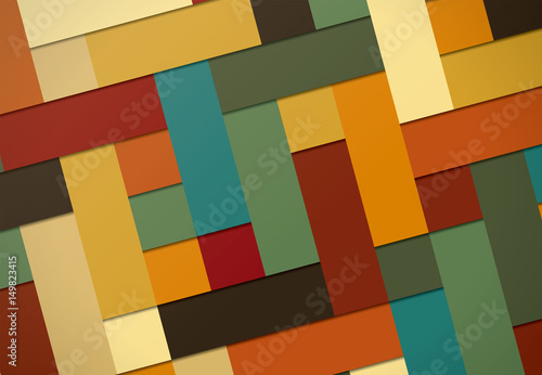 背景　タイル　フラットデザイン