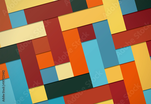 背景　タイル　フラットデザイン