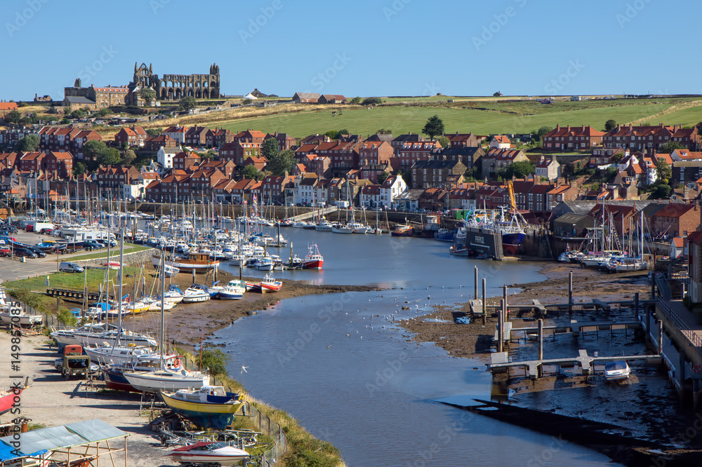 View along the Esk towards Whitby