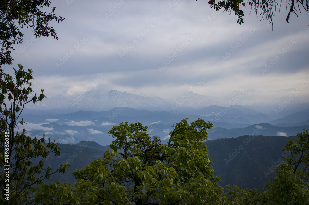 Almora clouds over the Himilayas Almora clouds over the Himilayas