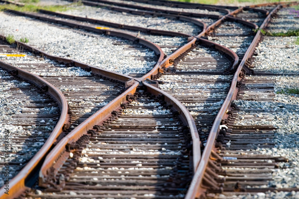 Fototapeta premium Track Switch