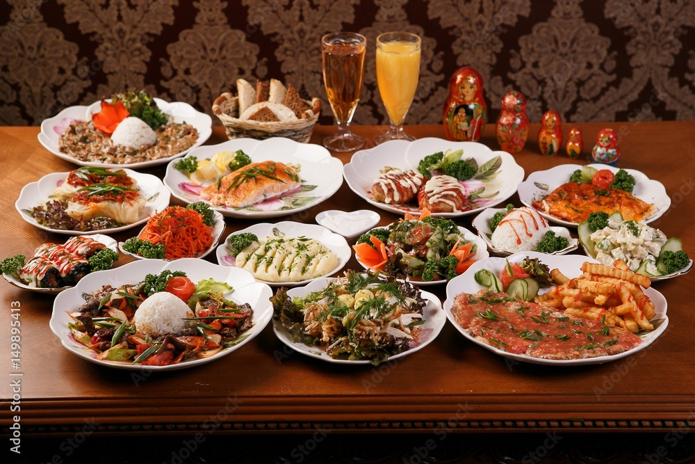 various Russian food , 러시아요리